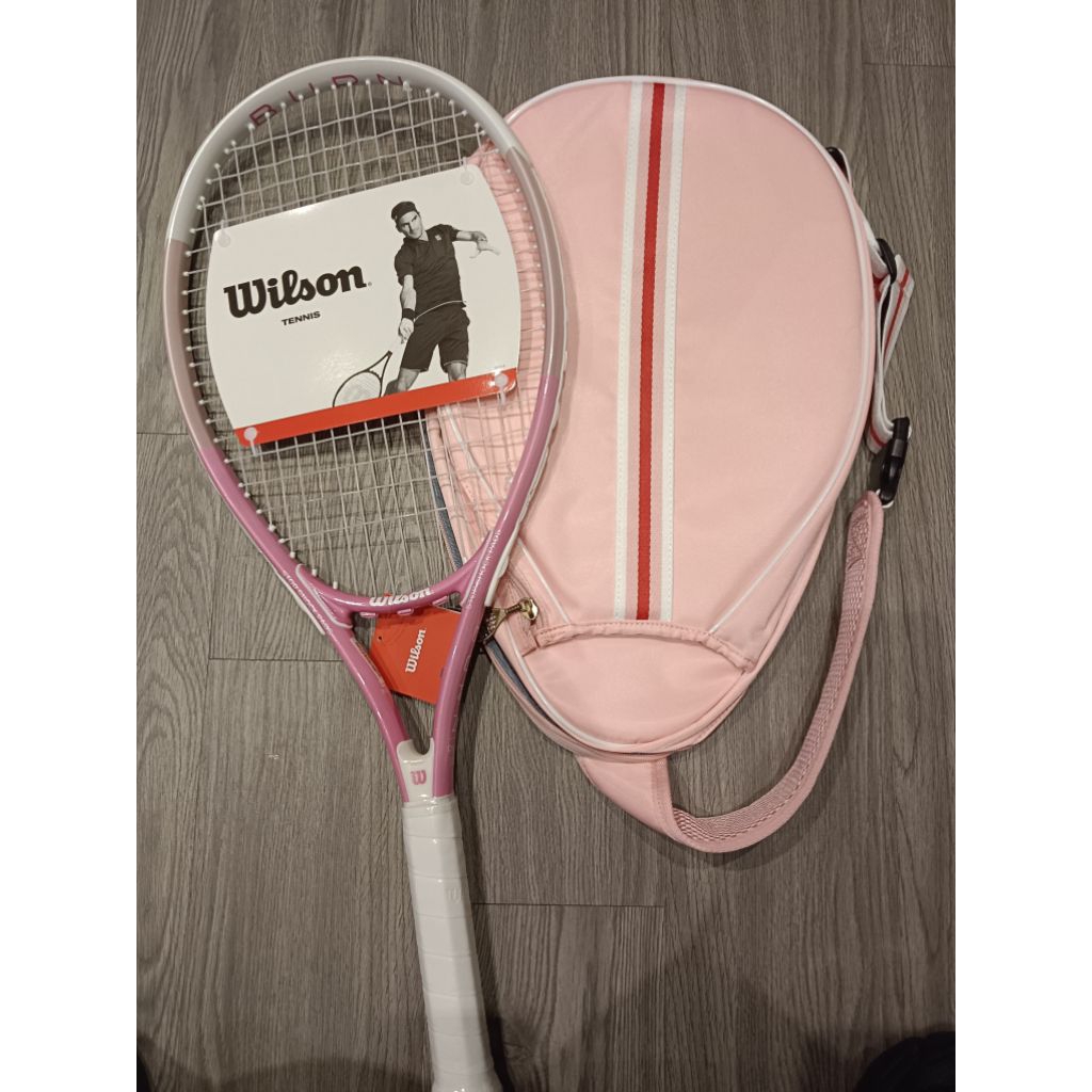 Jual Raket wilson burn pink racket wilson burn paket tas pink | Shopee ...
