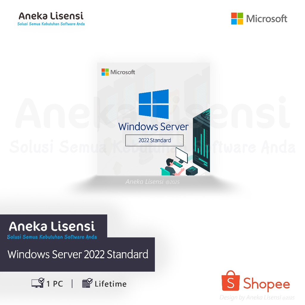 Jual Microsoft Windows Server 2022 | 1 PC | Original | Shopee Indonesia
