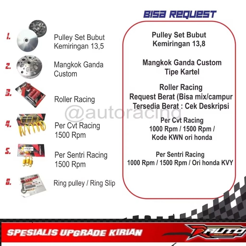 Jual BEAT DELUXE FULL SET RACING PAKET KIRIAN FULL KOMPLIT BEAT FI ESP ...