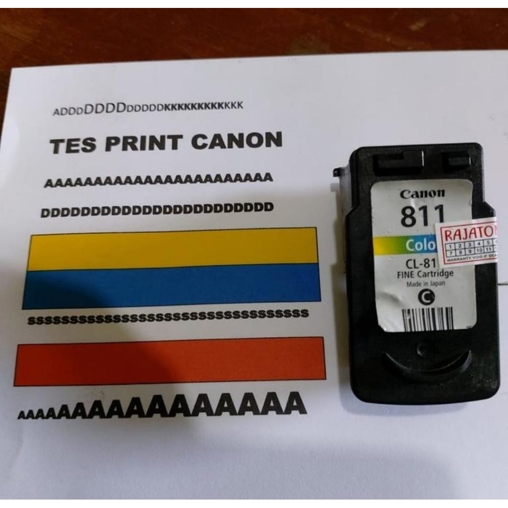 Jual Canon 811 color seting high hasil print normal | Shopee Indonesia