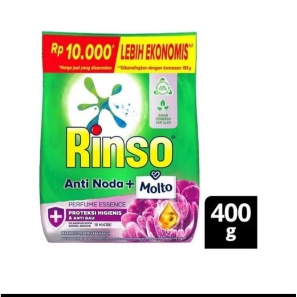 Jual Rinso 400 gram | Shopee Indonesia