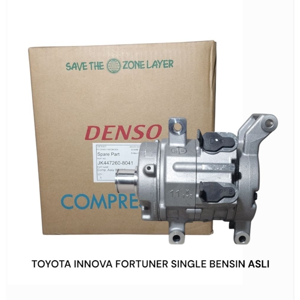 Jual KOMPRESOR COMPRESOR COMPRESSOR AC MOBIL TOYOTA INNOVA FORTUNER ...