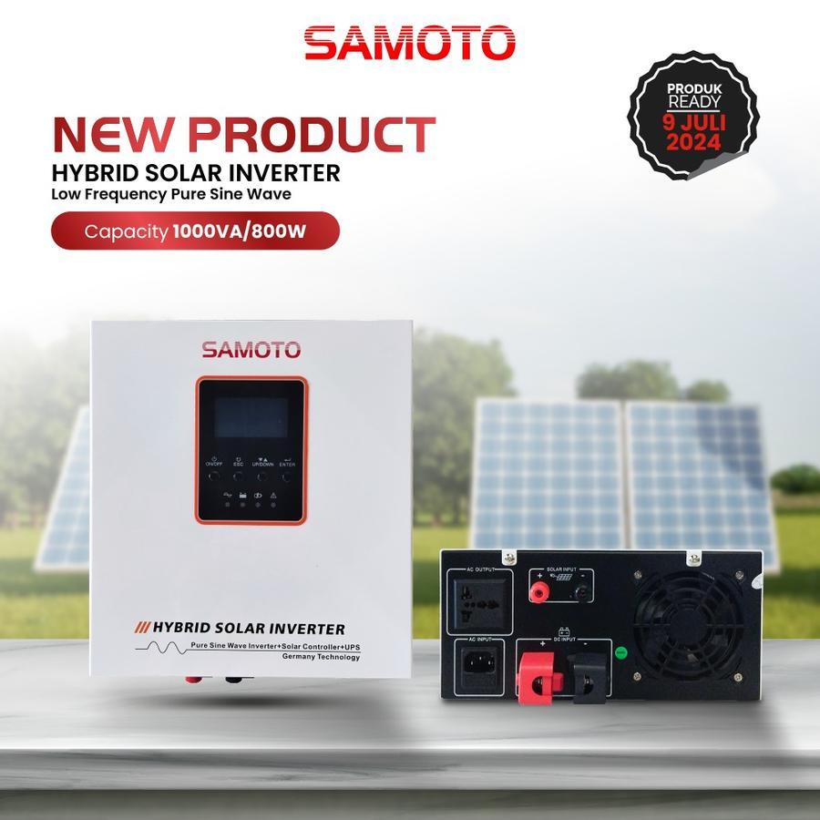 Jual SAMOTO Inverter ILS1000 Low Frequency Pure Sinewave 12V 1000VA ...