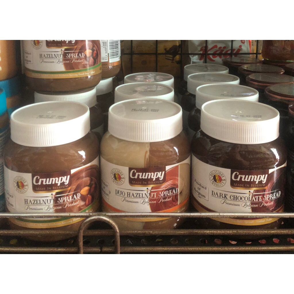 Jual Crumpy Spread Selai Rasa Coklat Hezelnut | Duo Hazelnut | Dark ...