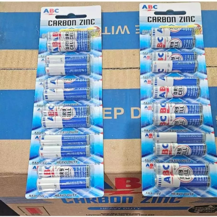 Jual Baterai ABC Biru AAA R3 1.5 V | Shopee Indonesia