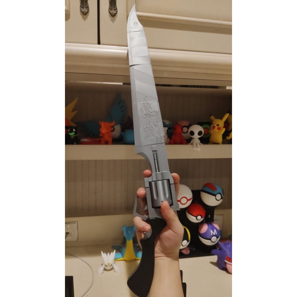 Jual 3D Gunblade Final Fantasy 8 +Display Sword | Shopee Indonesia