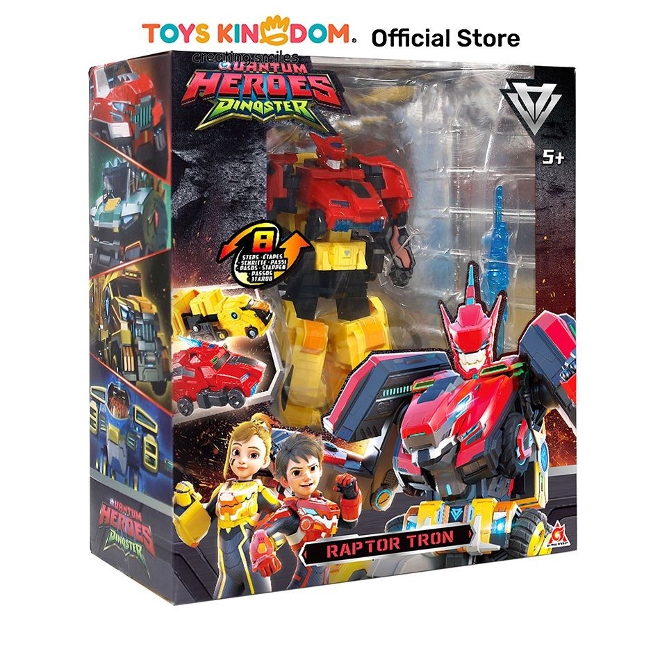 Jual KODE V47Z Toys Kingdom Alpha Group Quantum Heroes Dinoster Robot ...