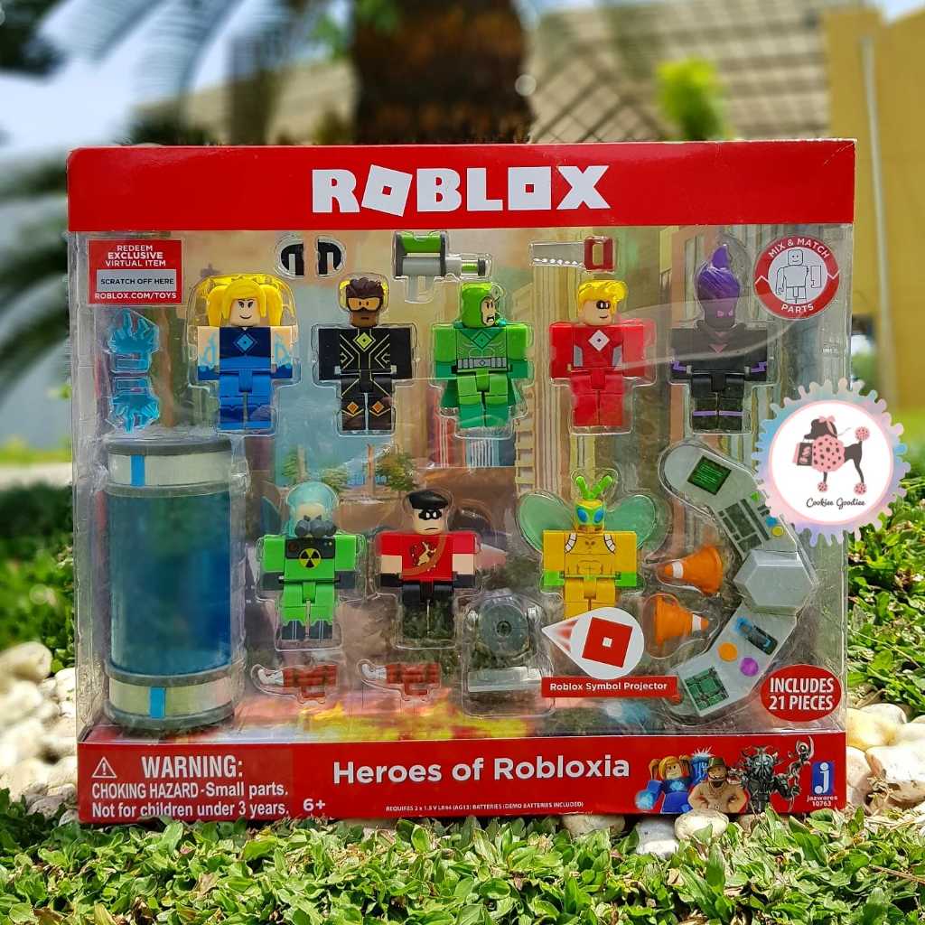 Jual Roblox Heroes Of Robloxia Playset Shopee Indonesia Id 11134207 7rbkd