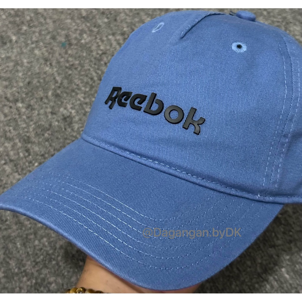Jual Topi Reebok Cap Running Original 100% Biru Coral (Limited ...