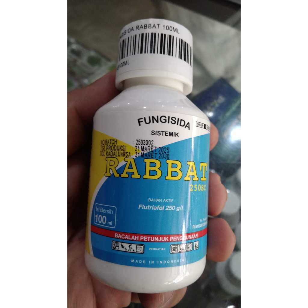 Jual Fungisida Sistemik Rabbat 250Sc Original 100% Isi dan 100ml ...