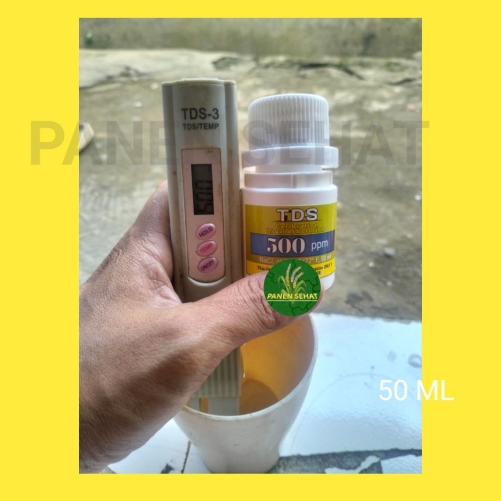 Jual TDS Calibration Solution - Cairan Larutan Kalibrasi TDS Meter 500 ...