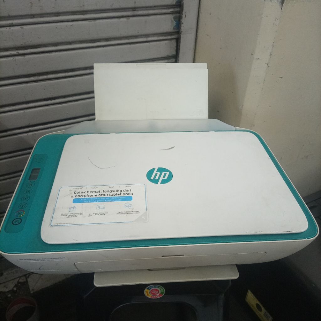Jual Printer Hp Deskjet ink advantage 2677 second tanpa cartridge ...