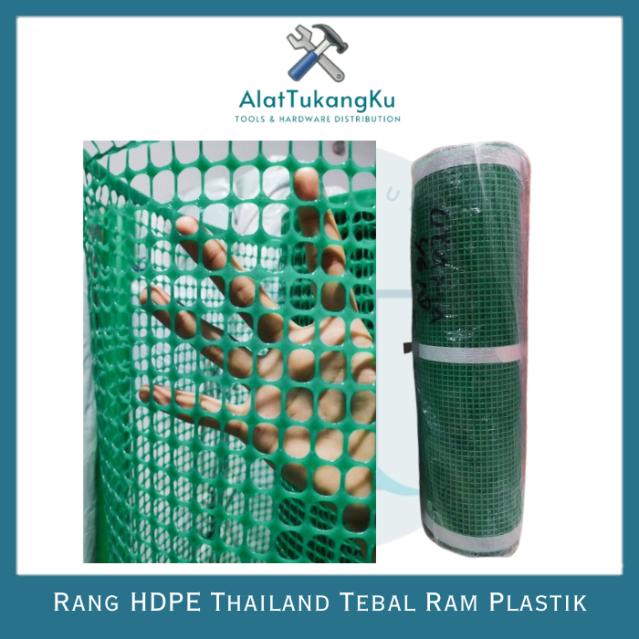 Jual Rang PVC Plastik HDPE Thailand Tebal 12mm Permeter / Rang PVC Alas ...