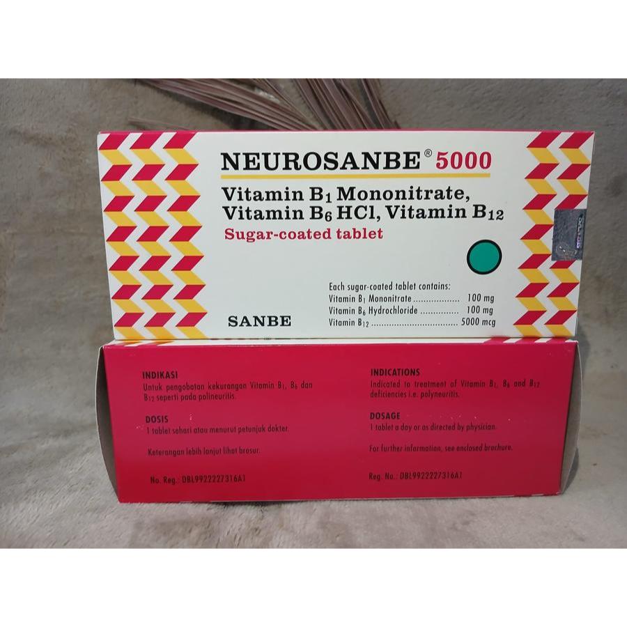 Jual Neurosanbe 5000 mg satuan / pertablet | Shopee Indonesia