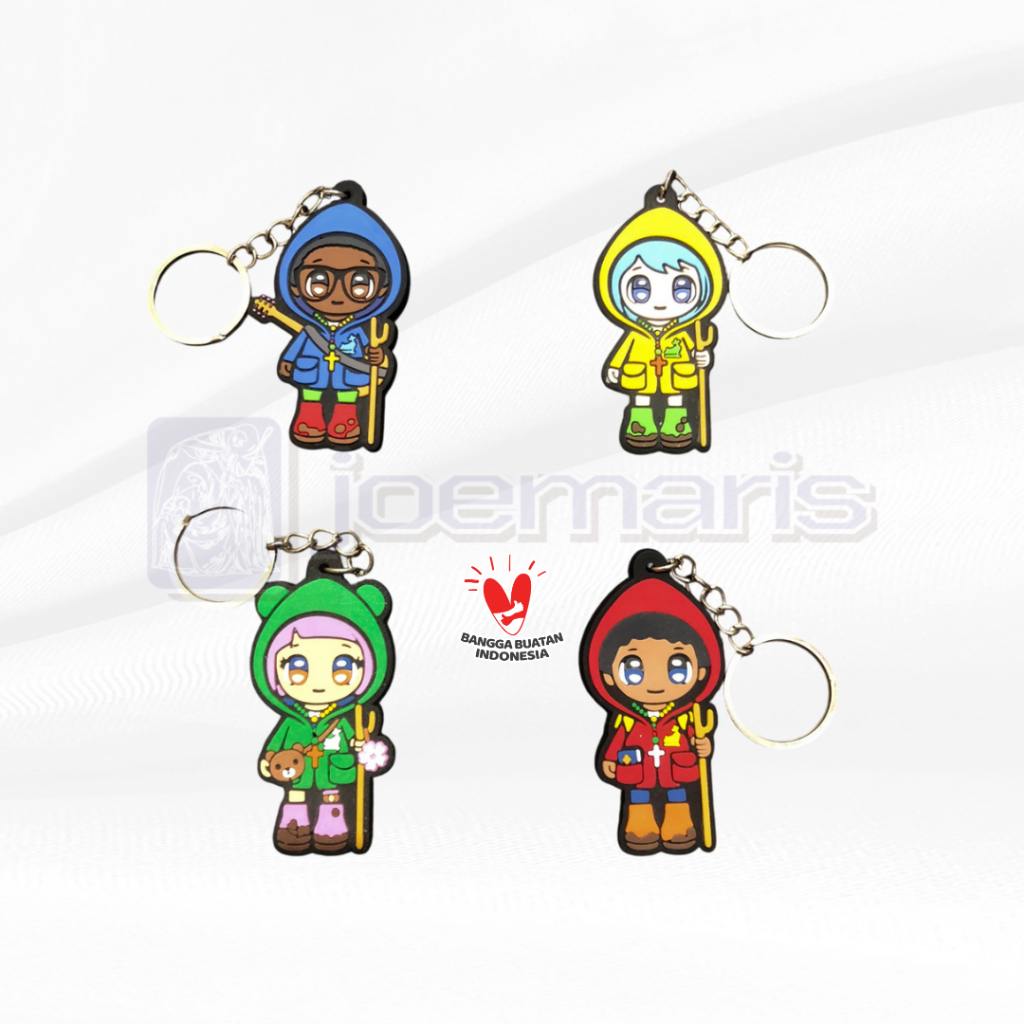 Jual GANTUNGAN KUNCI KARET LUCE MASKOT YUBILEUM 2025 RUBBER KEYCHAIN ...