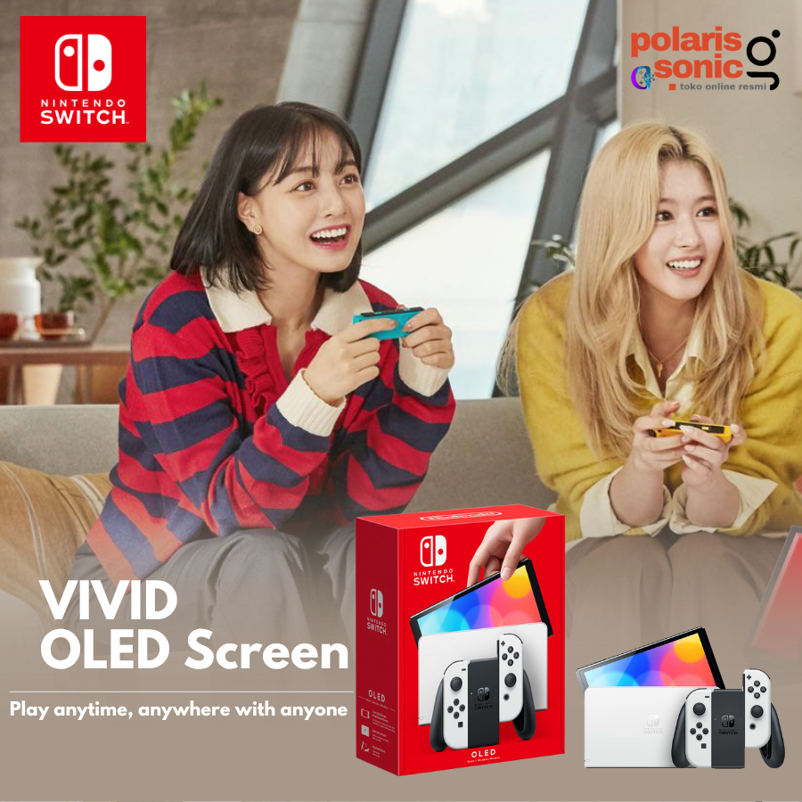 Jual Nintendo Switch OLED White Putih Console Garansi | Shopee Indonesia