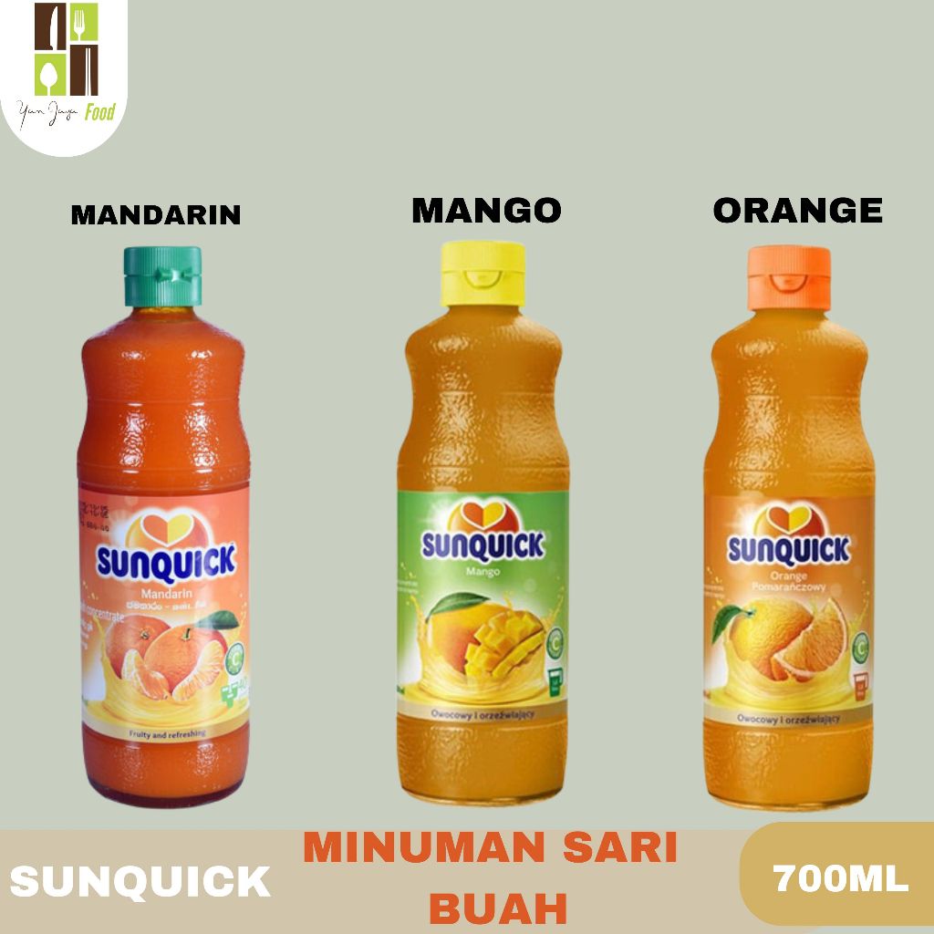 Jual Sunquick Minuman Sari Buah / Sirup / Syrup / Jus / Rasa Mango ...