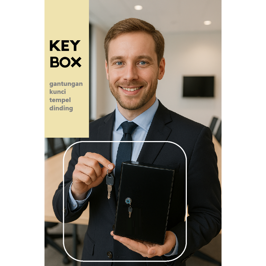 Jual PROMO Key Box gantungan kunci dinding Keybox penyimpanan BOX ...