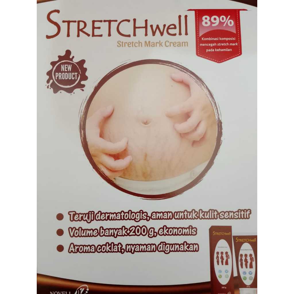 Jual Stretchwell Stretch Mark Cream 50gr & 200gr | Shopee Indonesia