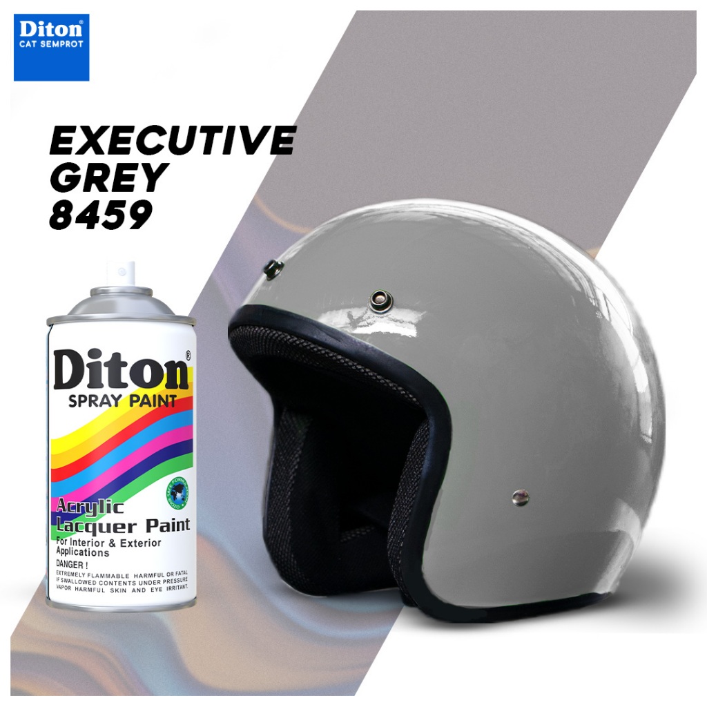 Jual Cat Semprot Diton - Executive Grey 8459 | Shopee Indonesia