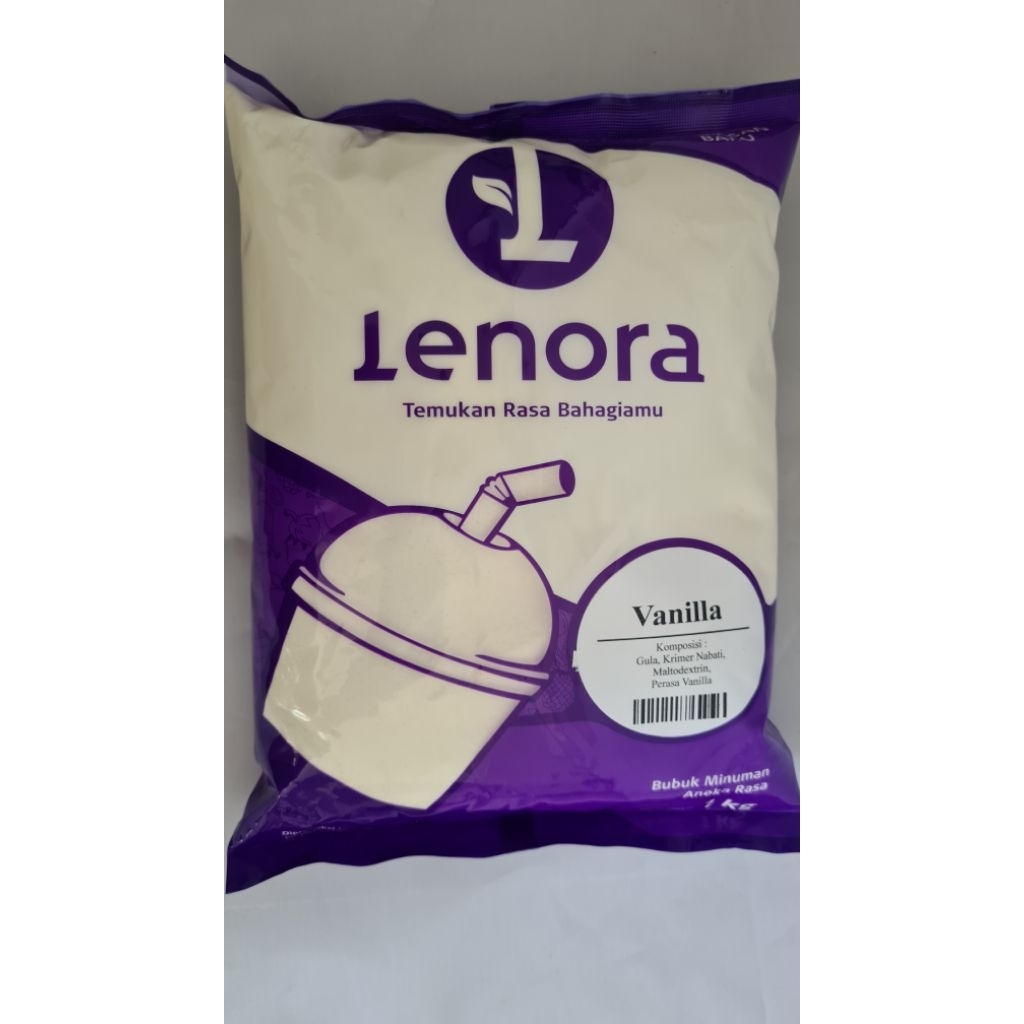 Jual Lenora Powder Vanilla Bubuk Minuman1kg | Shopee Indonesia