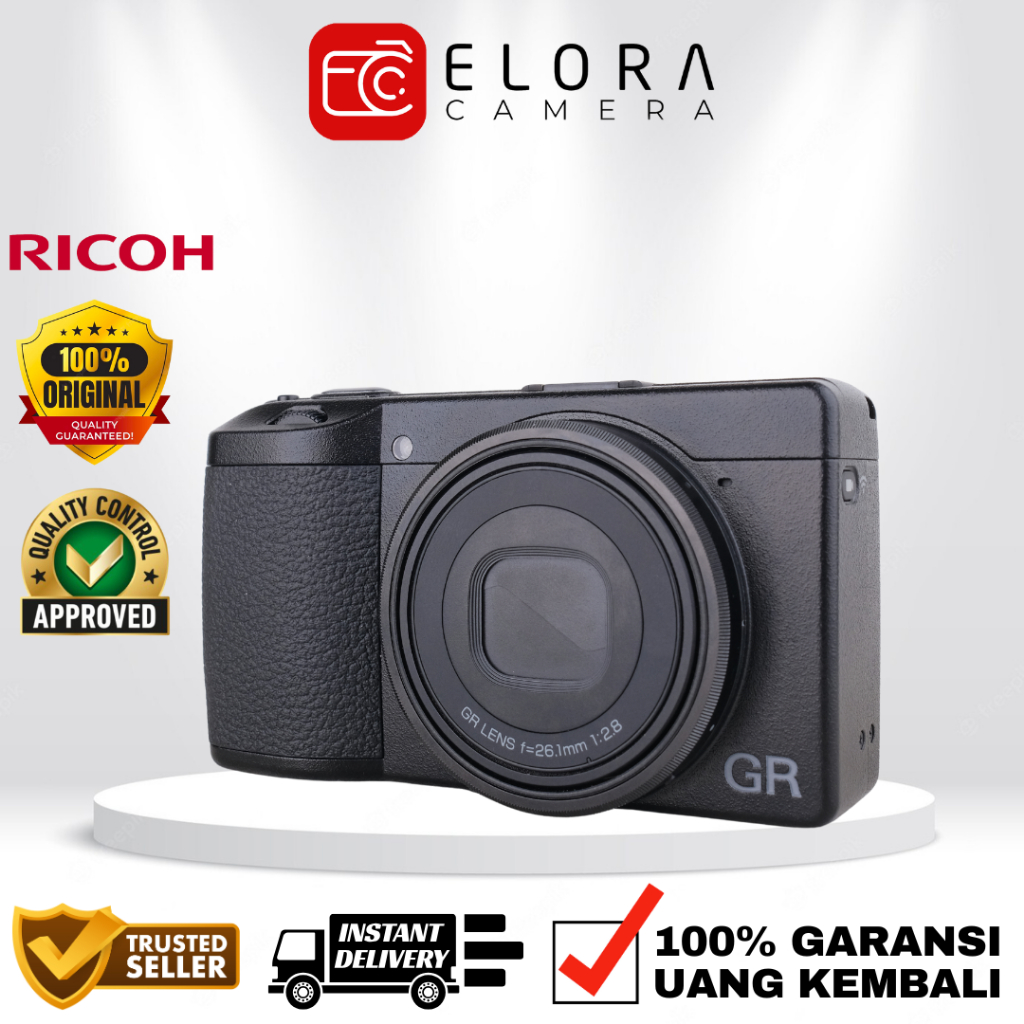 Jual RICOH GR IIIX Vlogging Camera / Kamera Digital RICOH GR IIIX GRIIX ...