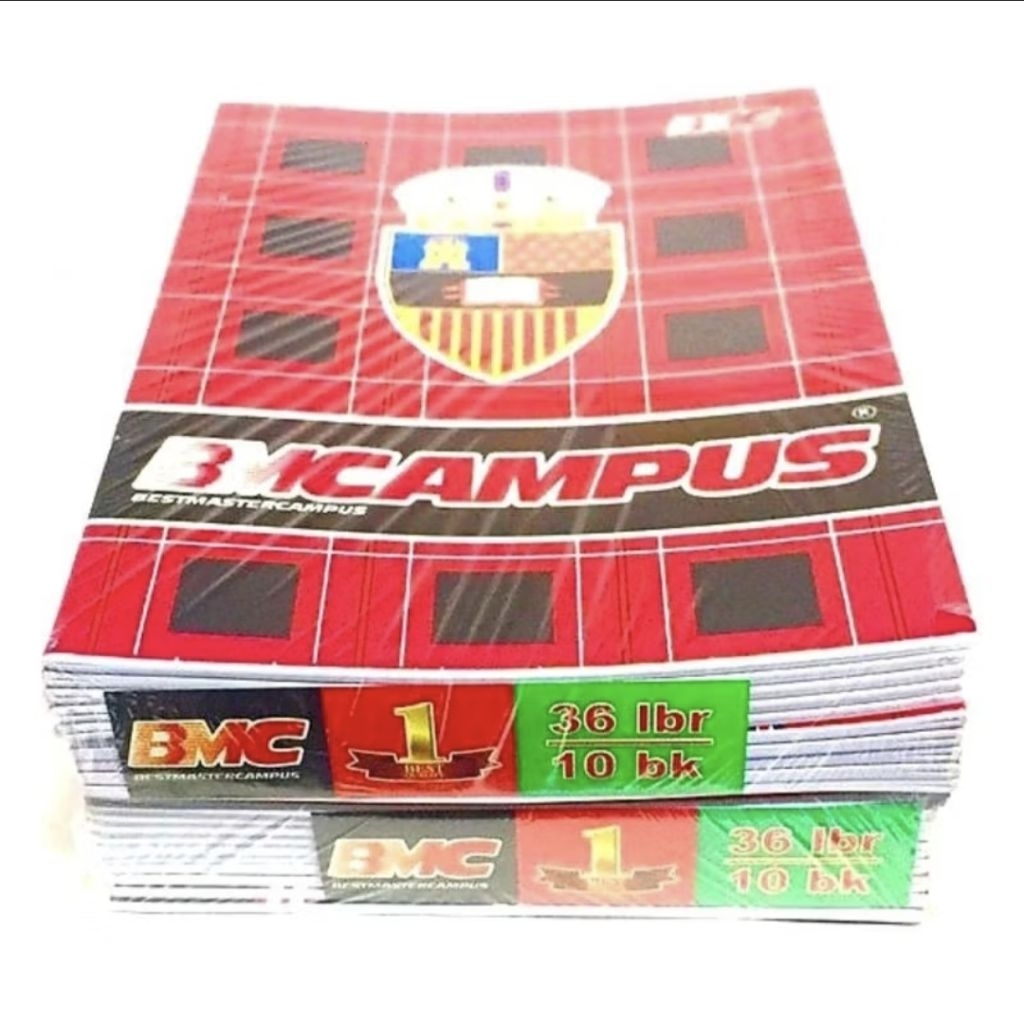 Jual Buku Tulis BMB/BMC Campus 36 lembar (1 pack 10 buku) | Shopee ...
