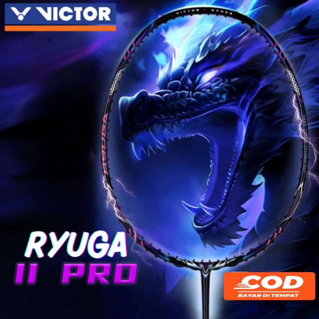 Jual RAKET BADMINTON RYUGA 2 PRO NEW SIAP PAKAI BONUS TAS DAN GRIP ...