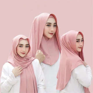 Pashmina Oval Inner 2in1 Adem Menutup Dada