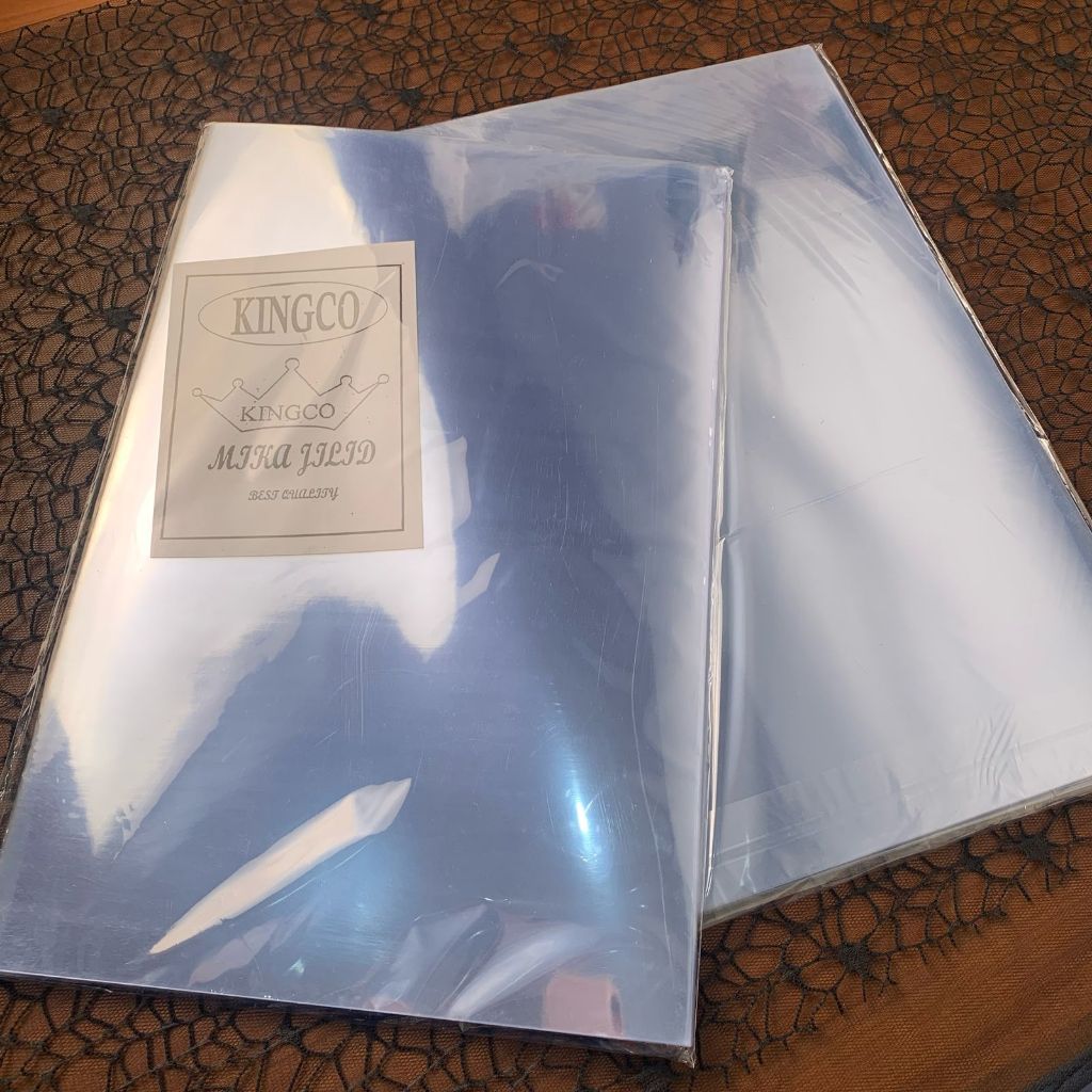 Jual Plastik Mika Bening Cover Jilid / Mika Film Jilid 10 Lembar ...