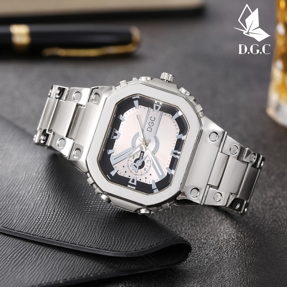 Detail Rantai Stainless Steel Forge Watch