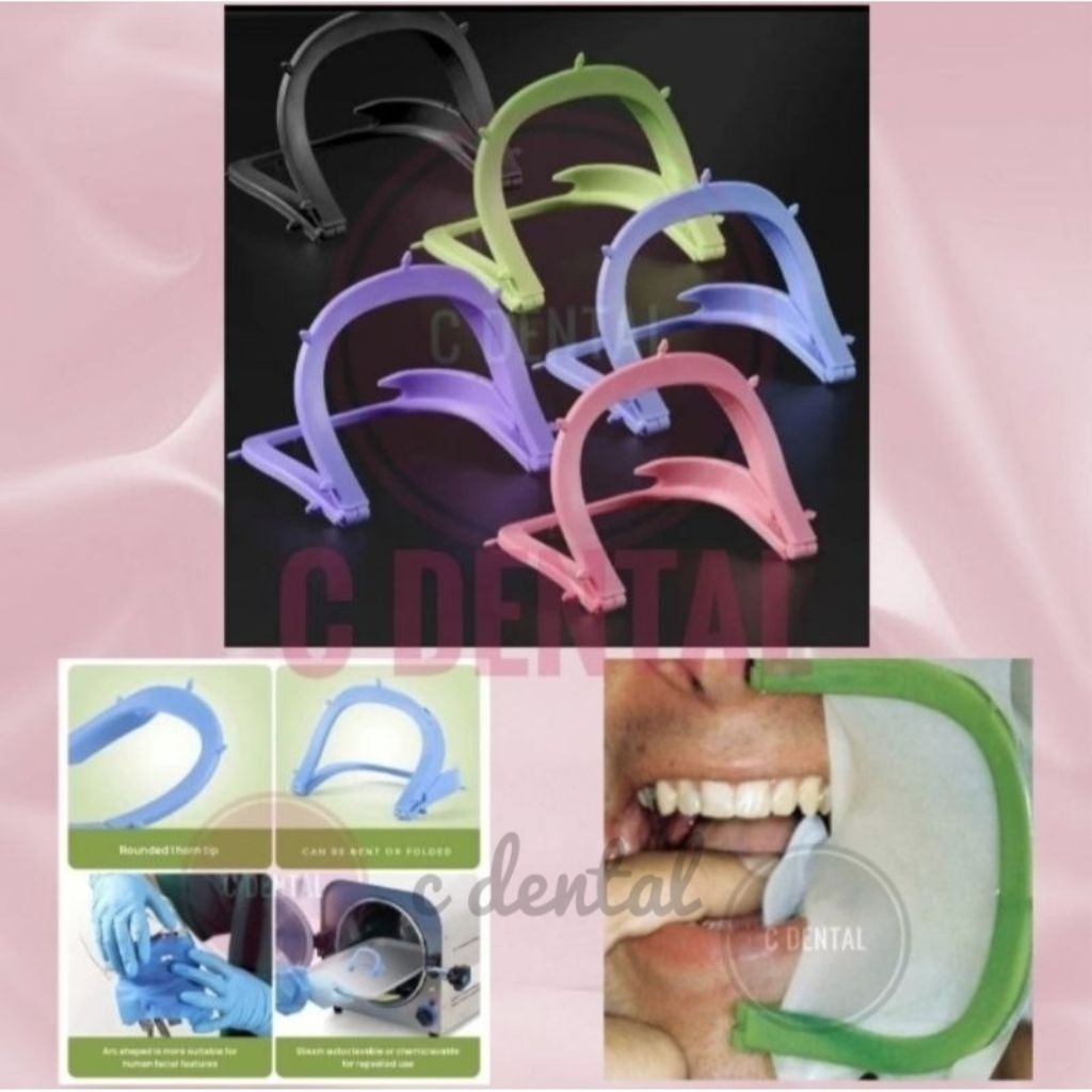 Plastic Rubber Dam Frame 10 pcs/ pk - THOMSEN DENTAL SUPPLIES