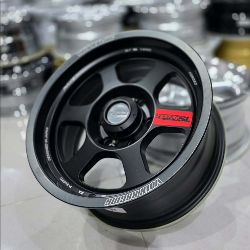 Jual velg racing r17 lebar 8 TE37 XT SL PCD 6X139,7 velg ring 17 mobil ...
