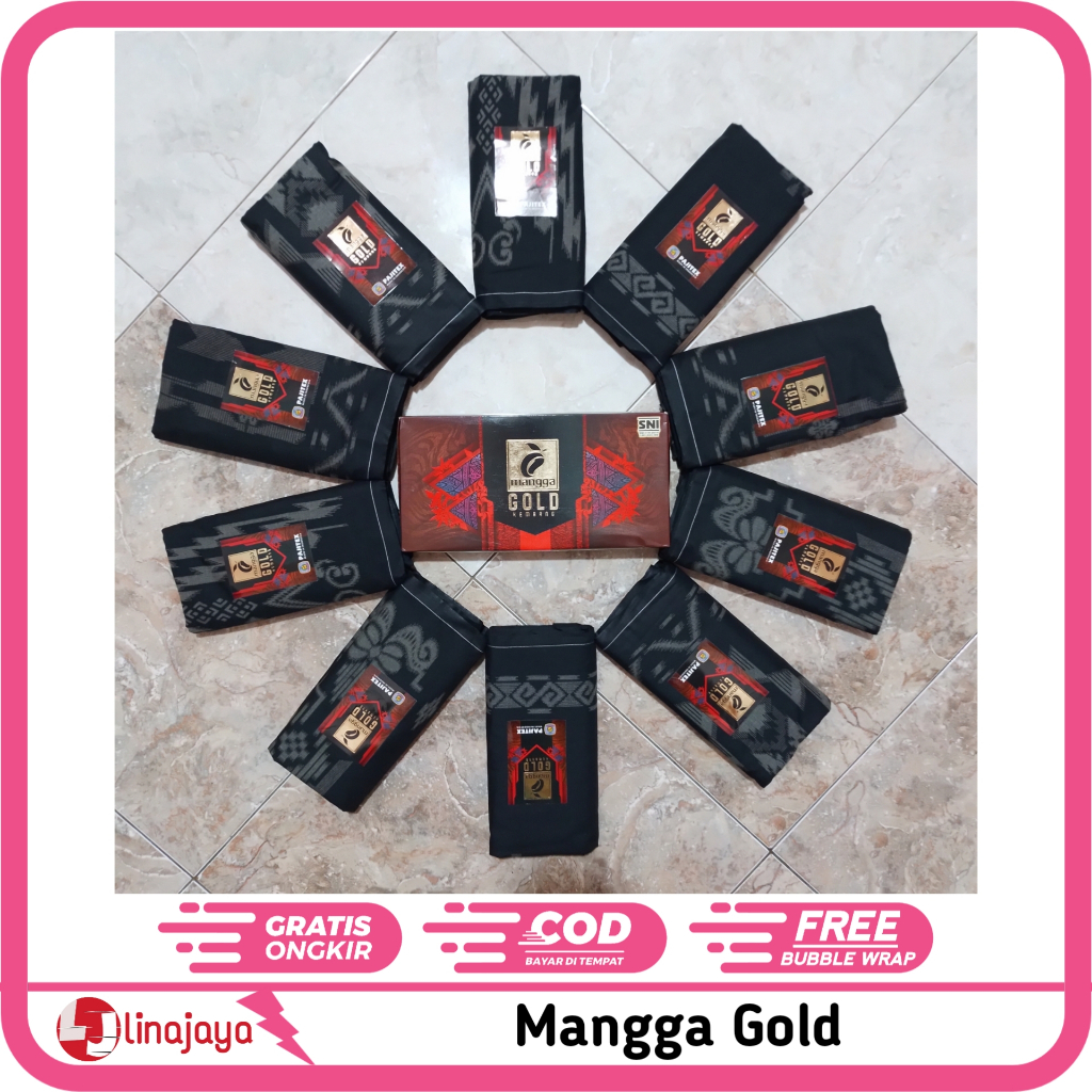 Jual Mangga Gold Hitam Kembang Sarung Tenun | Shopee Indonesia