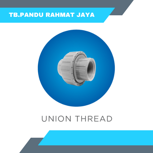 Jual Watermur Drat Dalam 1 inch Union Thread Power Fitting Pipa PVC ...