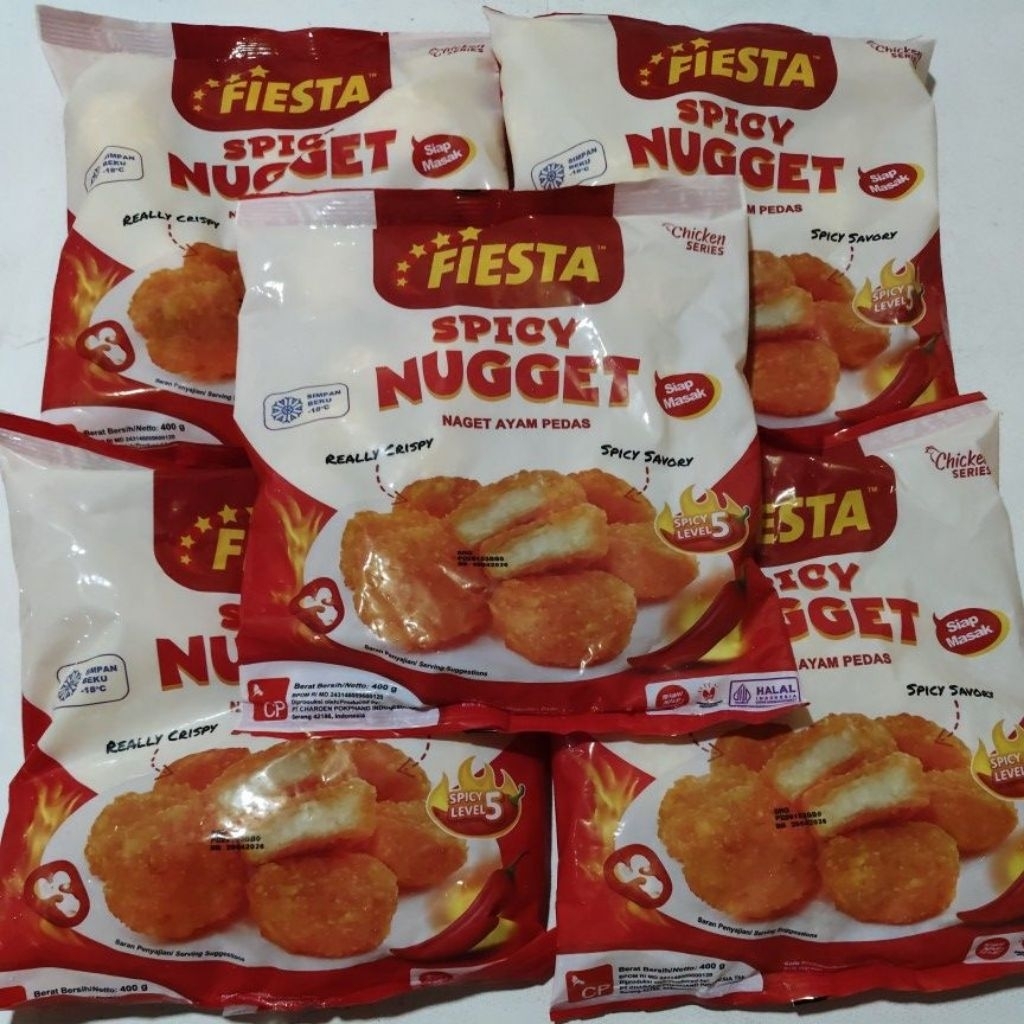 Jual FIESTA - SPICY NUGGET 400g (Nugget Rasa Pedas) | Shopee Indonesia