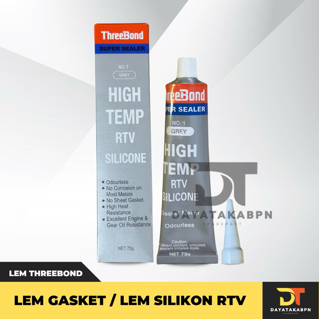 Jual Threebond Grey 75gr - Lem Gasket Silikon / High Temperature RTV ...