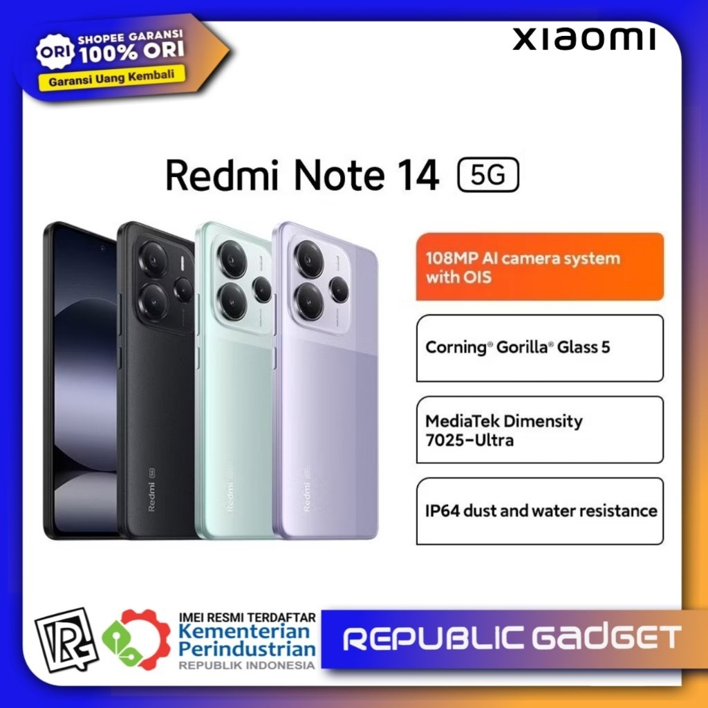 Jual Redmi 14 Terlengkap & Harga Terbaru Oktober 2026 | Shopee Indonesia