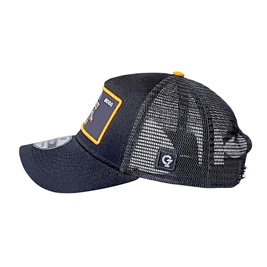 Jual GNZIE topi trucker emblem bodril BOSS MOOD | Shopee Indonesia