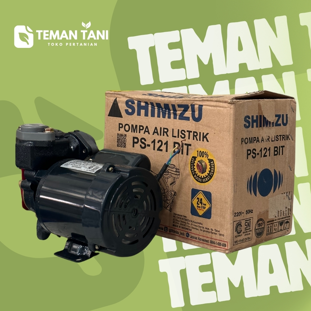 Jual POMPA AIR LISTRIK SHIMIZU PS-121-BIT/POMPA AIR SUMUR DANGKAL NON ...