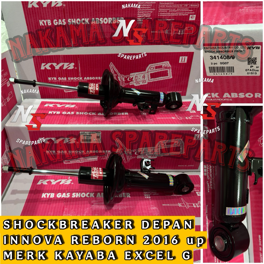 Jual SHOCKBREAKER DEPAN INNOVA REBORN 2016 UP MERK KAYABA EXCEL G ...