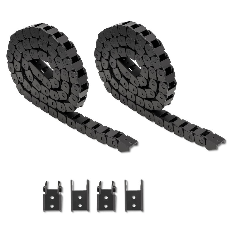 Jual Cable Drag Chain 10x10mm Rantai Kabel Nilon CNC Industri Mekanik ...