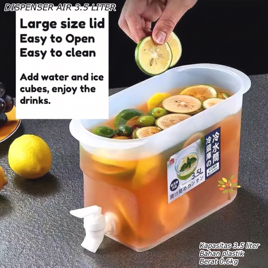 Jual DISPENSER AIR 3.5 LITER || DISPENSER MINUMAN KULKAS || JUICE ...