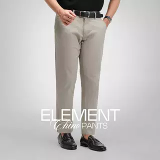 CUTOFF Element Chino Pants Celana Basic Pria Panjang Regular Fit Stretch
