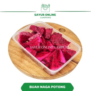 Buah Naga Potong Segar