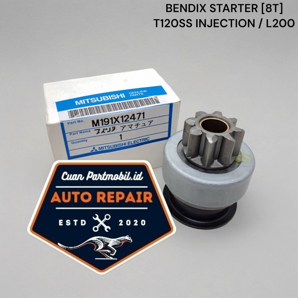Jual BENDIX STARTER GIGI 8T T120SS 1.500CC INJEKSI INJECTION KUDA 1 ...