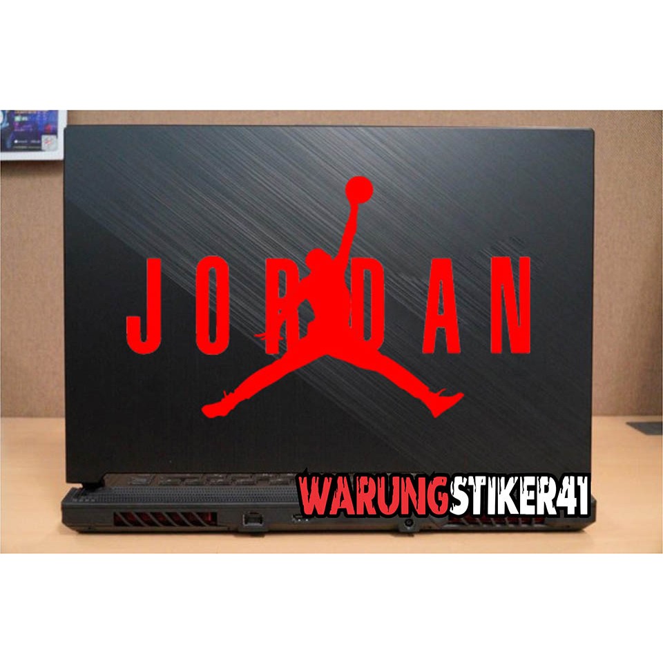 Jual stiker laptop jordan 3 sticker cutting custom keren | Shopee Indonesia