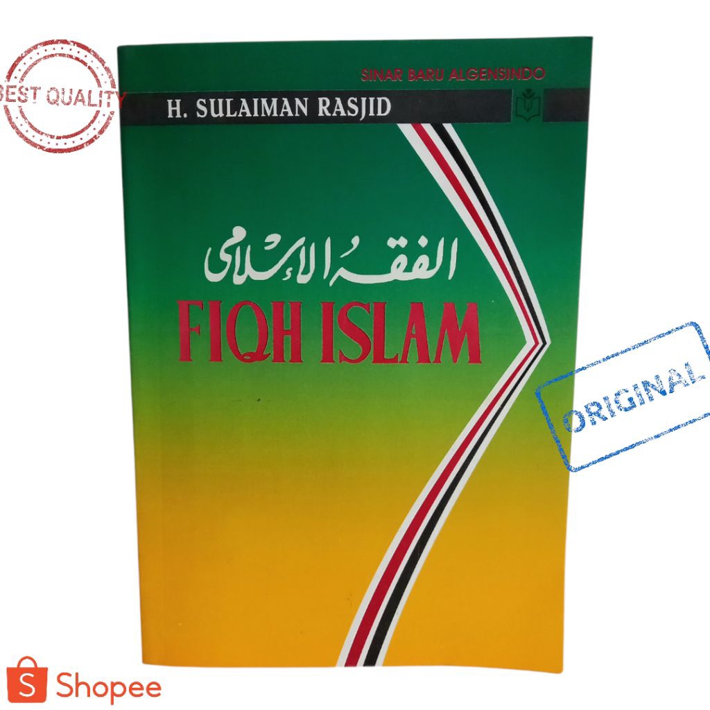 Jual Buku fiqih islam original h.sulaiman rasjid | Shopee Indonesia