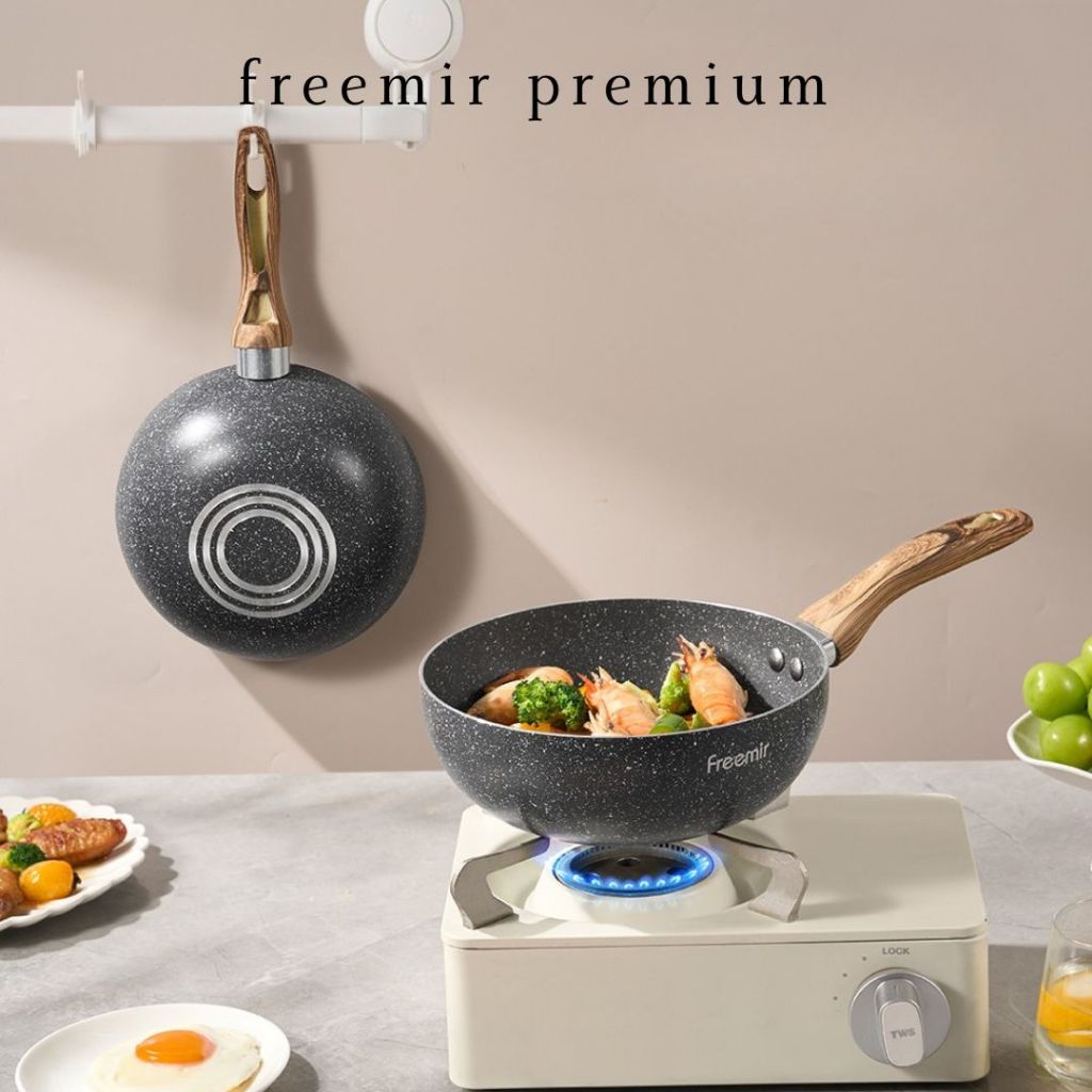 Jual [PREMIUM] freemir Sauce Pan 20cm Anti Lengket Wajan Serbaguna ...