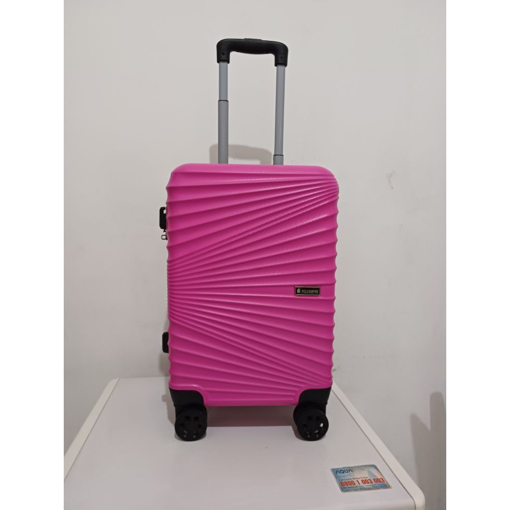 Jual koper fiber swiss polo ukuran 20inch cabin pesawat ( model terbaru ...